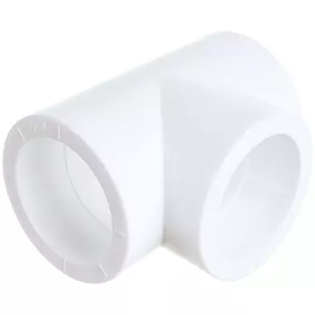 Тройник "ПОЛИТЭК", полипропиленовый, d=50 мм