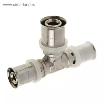 Тройник-пресс переходной Valtec, 16 мм x 20 мм x 16 мм