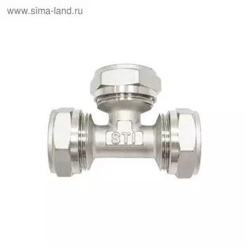 Тройник STI, обжимной, 26х32х26 мм
