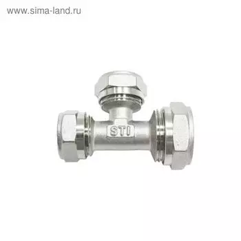 Тройник STI, обжимной, 32х26х26 мм