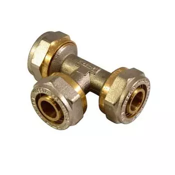 Тройник СТМ, обжимной, 26 мм