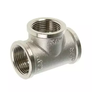 Тройник Valtec, 3/4", внутренняя резьба