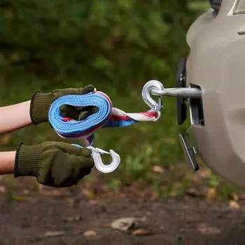 Трос буксировочный REXANT, 3.5 т, 5 м, 2 крюка