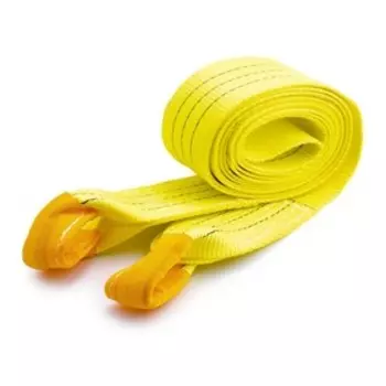 Трос буксировочный РОСТРОС "Премиум" 21 т, 2 петли, 5 м, пакет