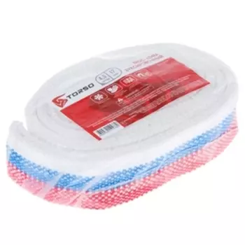 Трос-лента буксировочный TORSO Standart, 12 т, 4.5 м, 1 крюк, 1 петля