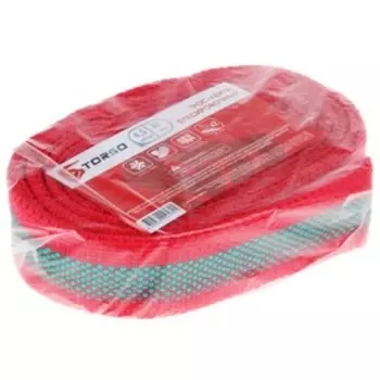 Трос-лента буксировочный TORSO Standart, 4.5 м, 10 т, 2 петли