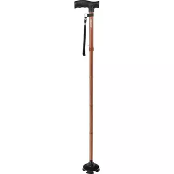 Трость опорная складная Bradex, бронзовая