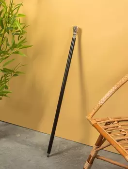 Трость с компасом, 94 см, латунь, дерево