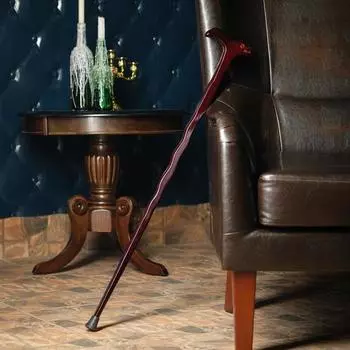 Трость сувенирная 90 см «Рукоять дракон», тёмная, дерево