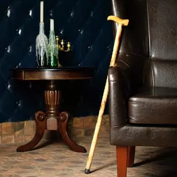 Трость сувенирная 90см, светлая