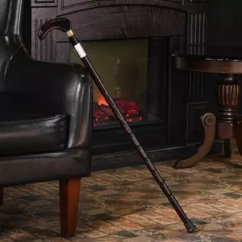 Трость сувенирная 90 см «Классик», тёмная, дерево