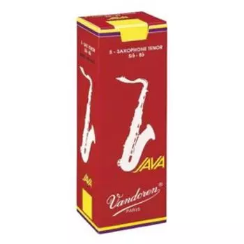 Трости для саксофона Тенор Vandoren SR273R JAVA RED CUT №3 (5шт)