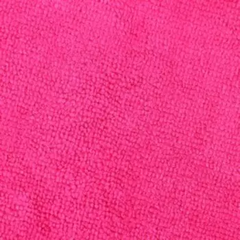 Тряпка для пола Доляна, 220 г/м, 7080 см, микрофибра, с оверлоком, розовая