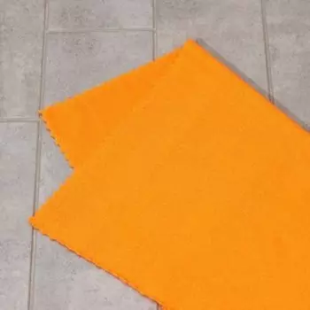 Тряпка для пола Доляна «Промо», микрофибра, ультразвуковая обработка края, 180 г/м, 75100 см, цвет МИКС