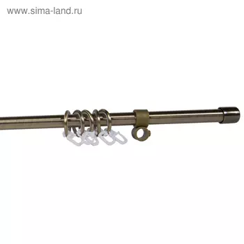 Труба для дополнительного ряда, ширина 200 см, цвет старое золото