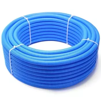 Труба металлопластиковая RIIFO Omni, PE-Xb/AL/PE-Xb, d=16 х 2 мм, синий кожух 25/20, 50 м