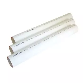 Труба полипропиленовая Kalde, армированная стекловолокном, d=50 х 6.9 мм, PN 20, 4 м, белая