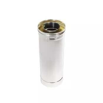 Труба термо, L=500 мм, нержавеющая сталь AISI 430, толщина 0.5 мм, d=180 240 мм