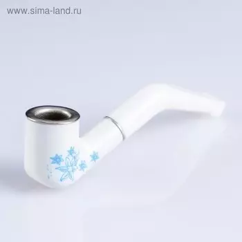 Трубка курительная «Гжель», классическая, 61.5 см