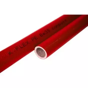 Трубная теплоизоляция K-FLEX PE COMPACT RED, 35х13 мм, 2 метра