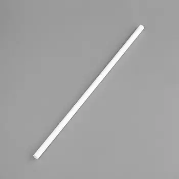 Трубочка бумажная "Белая" диаметр 6 мм