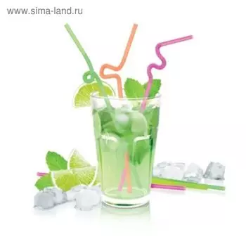 Трубочки для коктейлей с удлиненным сгибом Tescoma MyDrink, 40 шт