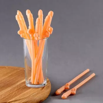 Трубочки коктейльные «Шалун», набор 10 штук