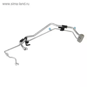 Трубопровод кондиционера (блок H/L) Приора Halla Lada 2170-8120100, LUZAR LPa 0127