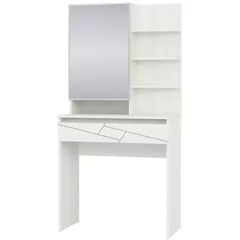 Трюмо «Аделина», 8004231620 мм, цвет рамух белый