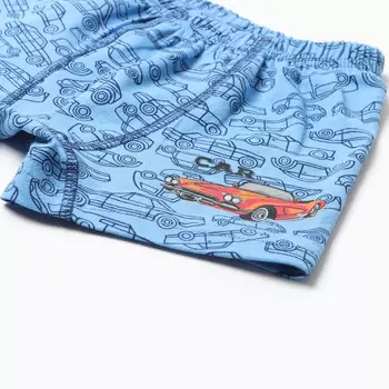 Трусы-боксеры для мальчика, цвет голубой, рост 116 см