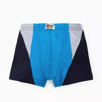 Трусы-боксеры для мальчика, цвет голубой, рост 98-104см