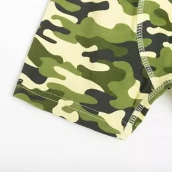 Трусы-боксеры для мальчика, цвет хаки, рост 98 см