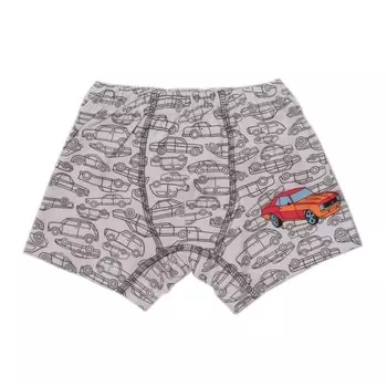 Трусы-боксеры для мальчика, цвет серый, рост 116 см