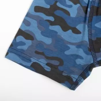 Трусы-боксеры для мальчика, цвет т.джинс, рост 122 см