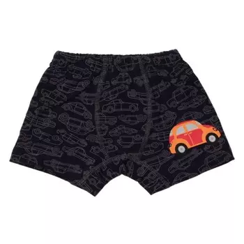 Трусы-боксеры для мальчика, цвет тёмно-синий, рост 98 см