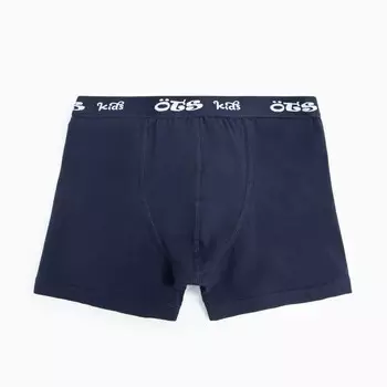 Трусы-боксеры для мальчика, цвет тёмно-синий, рост 110-116см