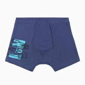 Трусы-боксеры для мальчика, рост 110-116 см, тёмно-синие