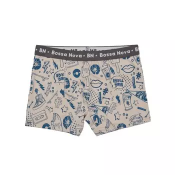 Трусы-боксеры для мальчика Toys, рост 98-104 см, цвет бежевый