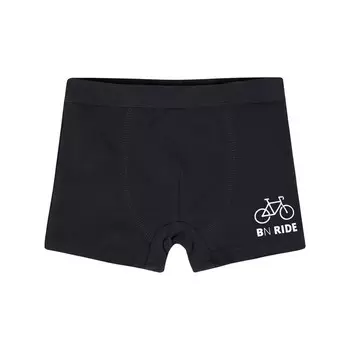 Трусы-боксеры для мальчиков Basic, рост 98-104 см, цвет черный