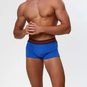 Трусы боксеры мужские, цвет электрик МИКС, размер 58