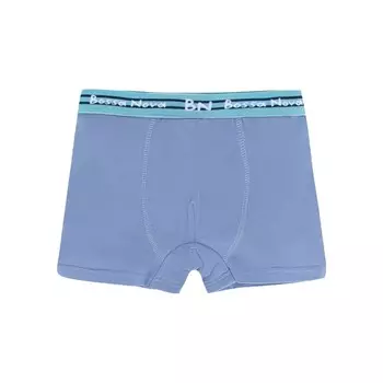 Трусы-боксеры, рост 122-128 см, цвет серо-голубой