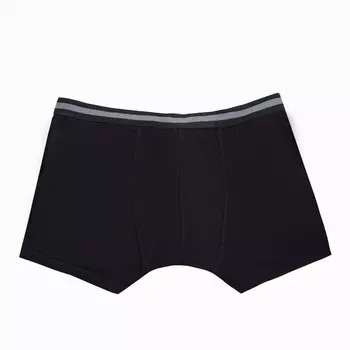 Трусы-боксеры, серая резинка, размер 42, рост 152-158