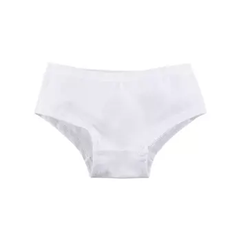 Трусы для девочек, рост 146-152 см, цвет белый