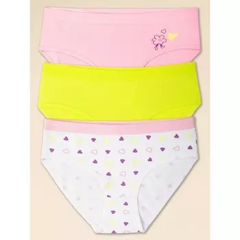 Трусы для девочек, рост 92 см, 3 шт