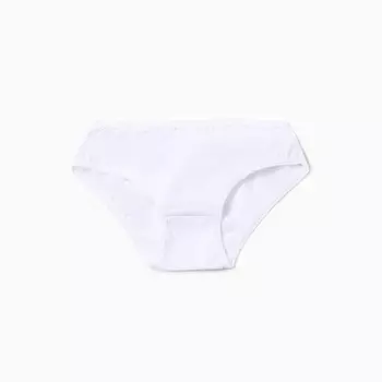 Трусы для девочки 7120/7121, цвет белый, р-р 32