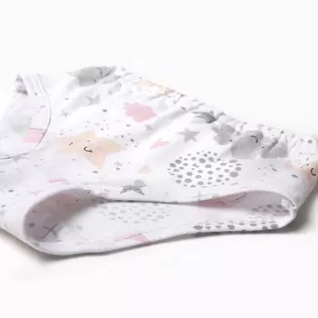 Трусы для девочки, цвет белый/облачко, рост 80-86 см