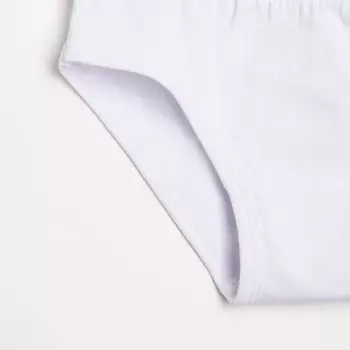 Трусы для девочки, цвет белый, рост 104 см