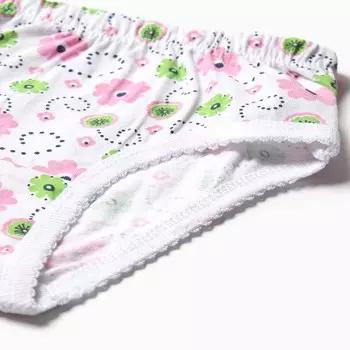 Трусы для девочки, цвет белый, рост 110 см