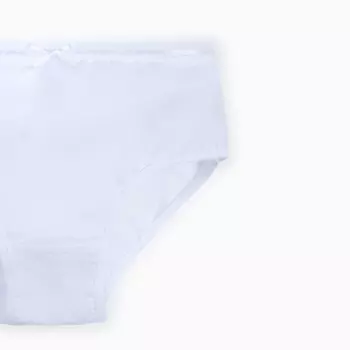Трусы для девочки, цвет белый, рост 146-152см