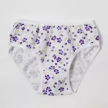 Трусы для девочки, цвет микс, рост 128 см